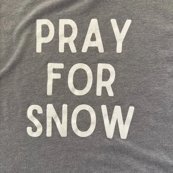 Wild Mae Design Co. Pray For Snow Tee Size 6-8y - Picture 2 of 4